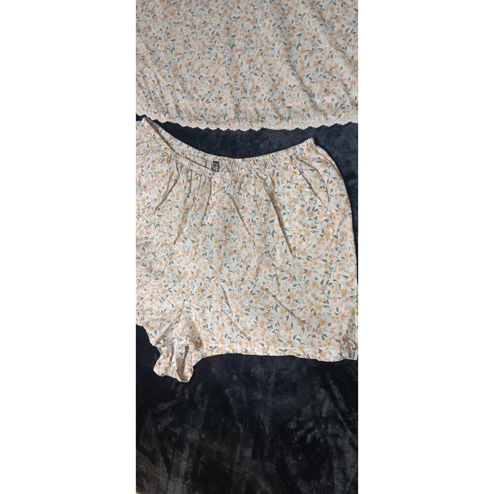 Torrid Sleep 2 Piece Swing Cami & Shorts Pajama Set Size 3 Ditsy Floral Coquette - Picture 7 of 13
